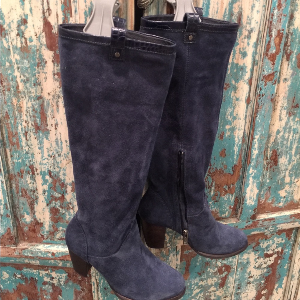 UGG Blue Suede Boots